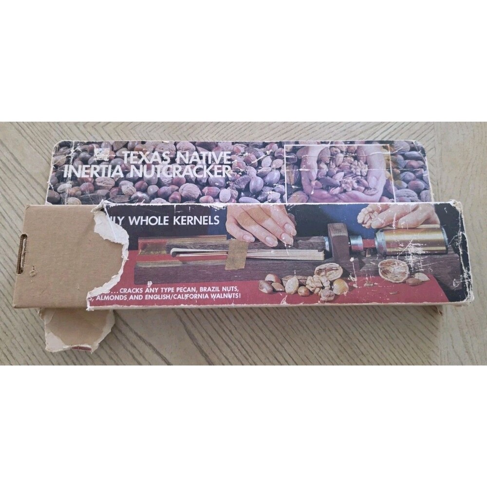 Vintage Texas Native Inertia Nutcracker Model 7141 Complete In Box Manuals